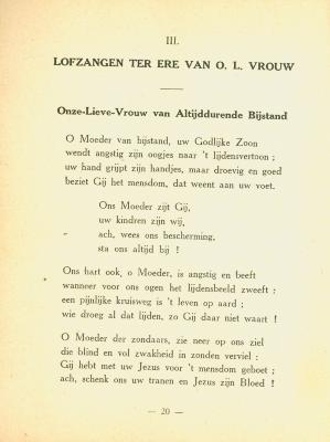 Voortdurende Novene tot Onze-Lieve-Vrouw van Altijddurende Bijstand, Redemptoristenkerk, Roeselare. Deel 2.