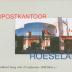 Brochure uitnodiging vooropening opendeurdagen hoofdpostkantoor Roeselare 1 en onthulling borstbeeld Hugo Verriest, zaterdag 26 september 1998.