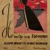 Affiche van de Toneel- en Operetteopvoering "Het Meisje van Damme" door het  Roeselaars Lyrisch Gezelschap "Kunst Veredelt", Roeselare, 1955