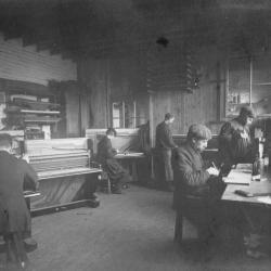 Atelier pianofabriek Louis Derdeyn, 1890