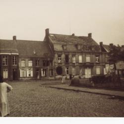 Vernield gemeentehuis Rumbeke, 1940