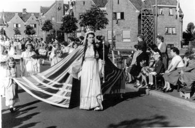 Onze-Lieve-Vrouwprocessie Krottegem 1953