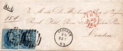 Briefomslag De Muêlenaere, 1922/23