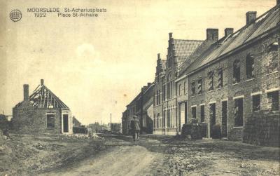 Moorslede Sint Achariusplaats 1922