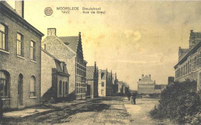Breulstraat in Moorslede, 1922