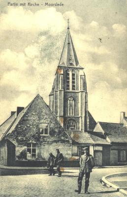 Sint-Martinuskerk Moorslede, WO I