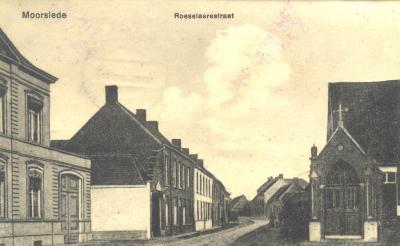 Roeselaerestraat Moorslede, 1916