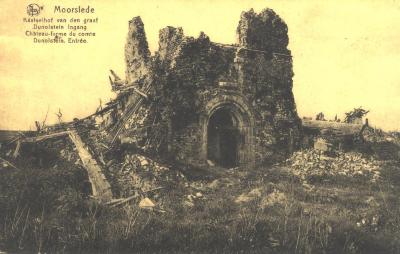 Ruïnes kasteel Dunolstein, Moorslede, WO I