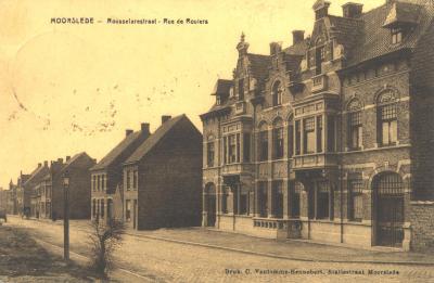 Roeselarestraat Moorslede, 1924