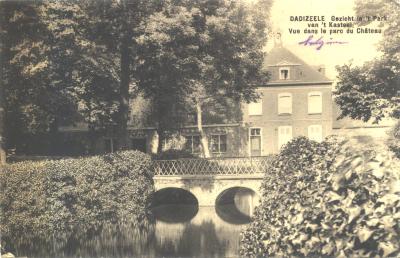 Dadizeele Gezicht in 't Park van 't Kasteel - Vue dans le parc du Château