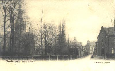 Meenenstraat Dadizele, 1902
