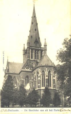 Dadizeele De Basilieke van uit het Park