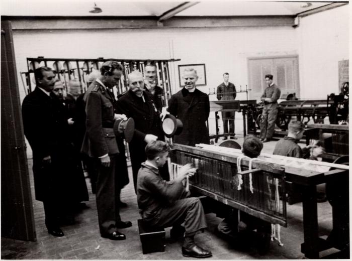 Bezoek van Z.M. Koning Leopold III, Tielt 30 oktober 1937