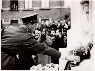 Bezoek van Z.M. Koning Leopold III, Tielt 30 oktober 1937