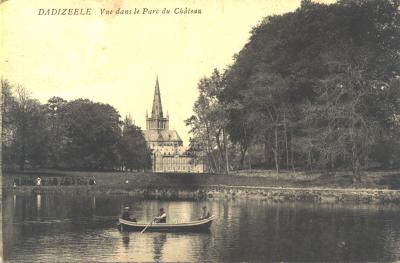 Dadizeele Vue dans le Parc du Château