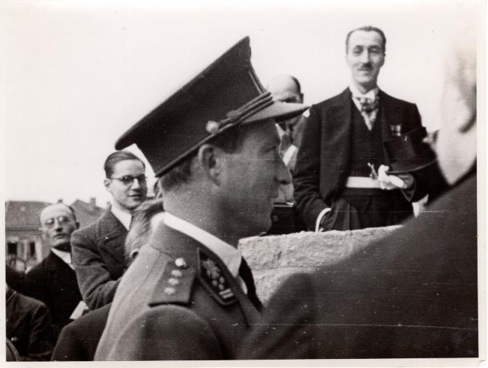 Bezoek van Z.M. Koning Leopold III, Tielt 30 oktober 1937