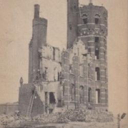 Zeebrugge - Puinen van het Pilotenhuis