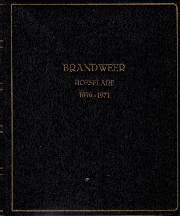 Brandweer Roeselare 1896-1971
