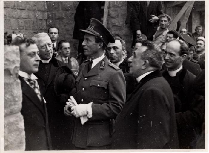 Bezoek van Z.M. Koning Leopold III, Tielt 30 oktober 1937