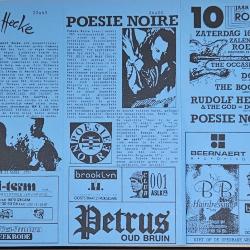 Affiche 10 jaar Radio Rolarius, 16 november 1991, Roeselare