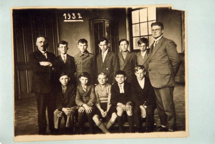 Meestbegaafden stadsschool Brugsesteenweg, schooljaar 1932, Roeselare