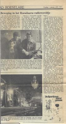 Beweging in het Roeselaarse radiowereldje