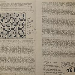 Muziekkruiswoordraadsel van september 1985, ingevulde versie, Radio Rolarius