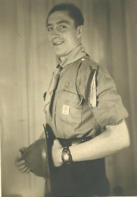 Willy Beernaert bij de scouts, Gits