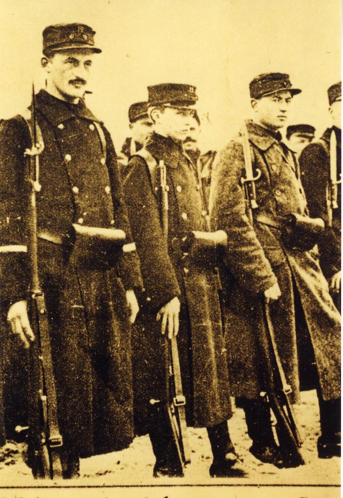 Prins Leopold als soldaat vrijwilliger