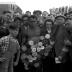 Wielerwedstrijd: Demeester wint de spurt op de Winkelhoek, Izegem 1957