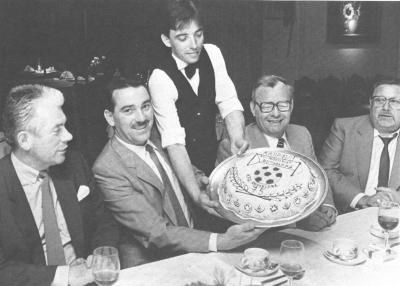 Feestmaal 75 jaar Club Roeselare, 1985