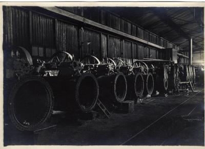 Stoommachines van de fabriek Sabbe & Steenbrugge (SAST)