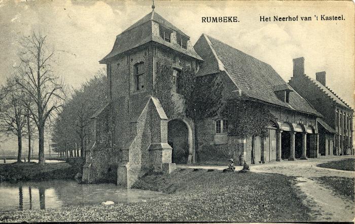 Koetshuis Kaasterkasteel Sterrebos, voor 1914 