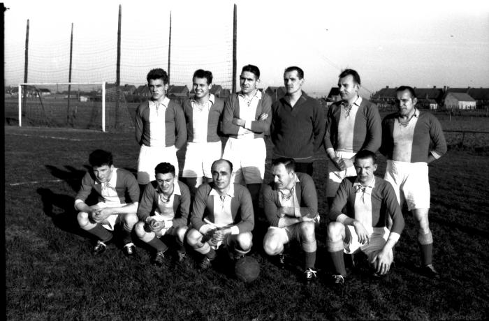Voetbalploeg SVO Ingelmunster, Izegem, 1959