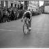 Wielerwedstrijd in Gentstraat: Romain Deloof wint, Izegem 6 september 1957