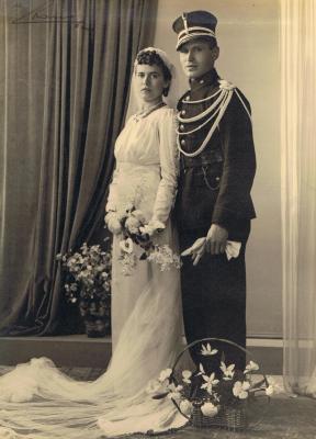 Huwelijk Albert Viaene, 1915