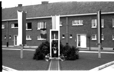 Inhuldiging kapel wijk Negenhoek, Izegem, 1959