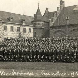 Groepsfoto van het Klein Seminarie, 1913