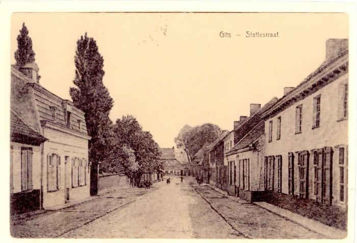 Statiestraat, Gits, 1900