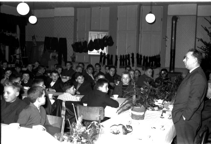 Kerstfeest kinderen FC Izegem, Izegem, 1959