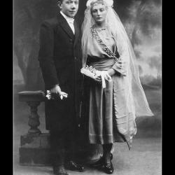 Huwelijk Aloïs Benoit - Alice Carron, Ingelmunster, 1921