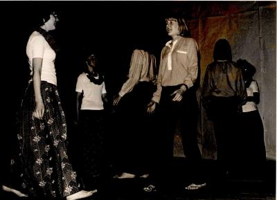 Chiromeisjes groepsfeest, Hooglede, 1978