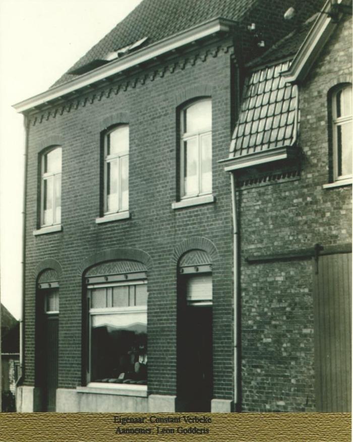 Hoedenmakershuis, Stationsstraat Gits