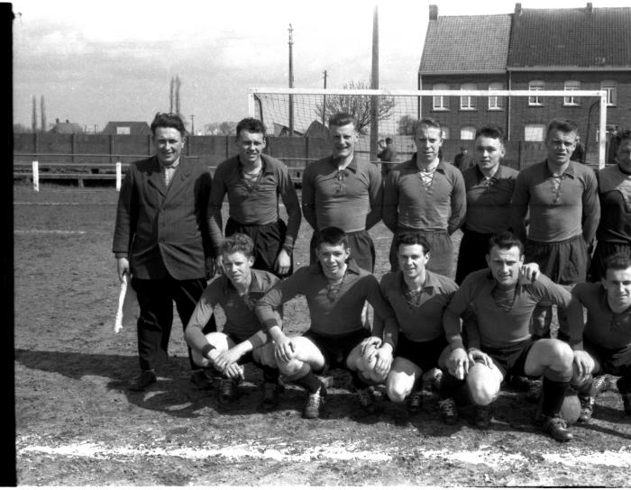 Reserven FC Izegem: groepsfoto, Izegem 1958