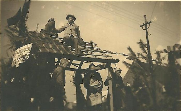 Inhuldiging Burgemeester, Gits, 1946